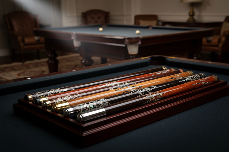 luxury pool table cues